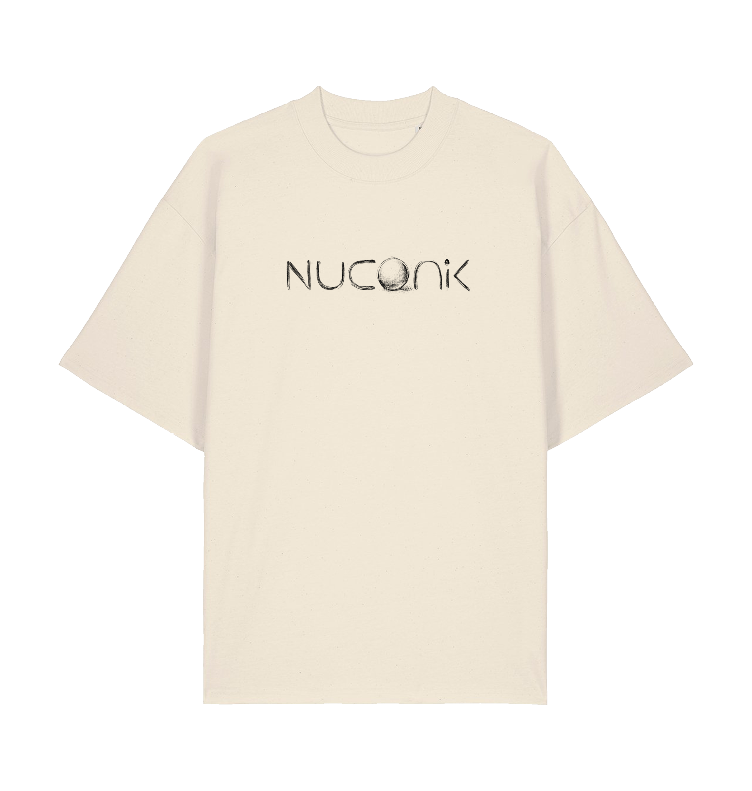 Natural Raw Printed T-shirt Front
